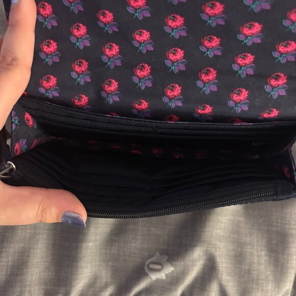 Vera Bradley Wristlet Wallet - Classic Navy - Picture 4 of 5